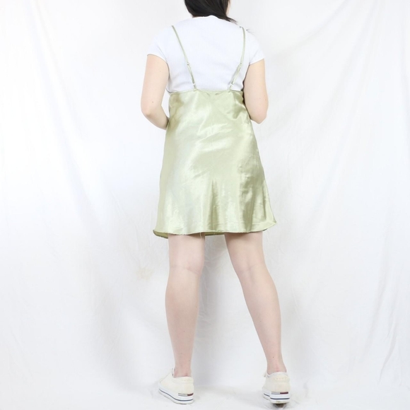 Green Slip Dress 💚 - Picture 3 of 6